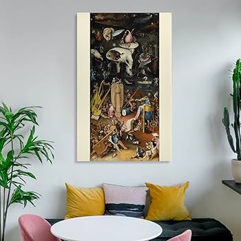 『楽園』絵画・インテリア Amazon.co.jp: Hieronymus Boschヒエロニムス・ボス絵画作品